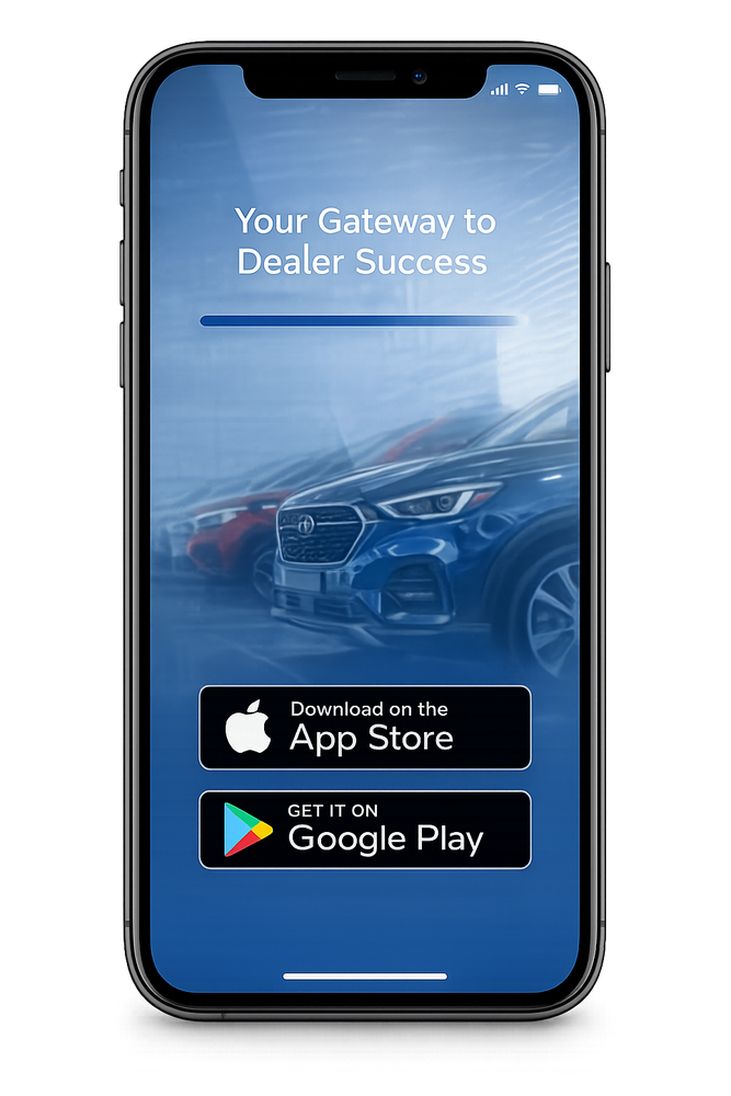 DealerGate iOS and Android dealer app
